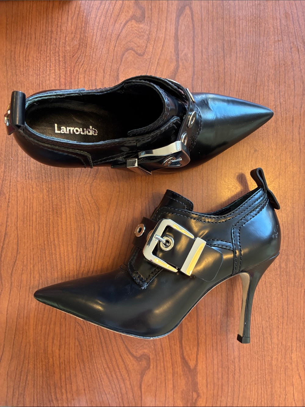 Black Heels by Larroude